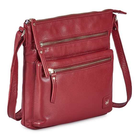 Small Crossbody Bags Real Leather Purse & Handbags Crossover Over :O - Picture 1 of 7